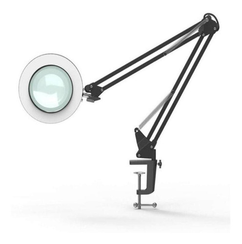 Lampara Led Con Lupa 5x Usb Brazo Articulado Multiuso Hobby