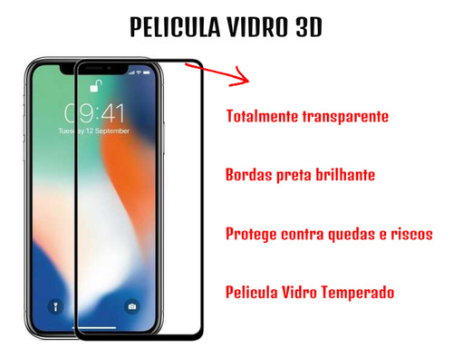 5x Película Vidro Temperado 3d Para Galaxy A03s A02s