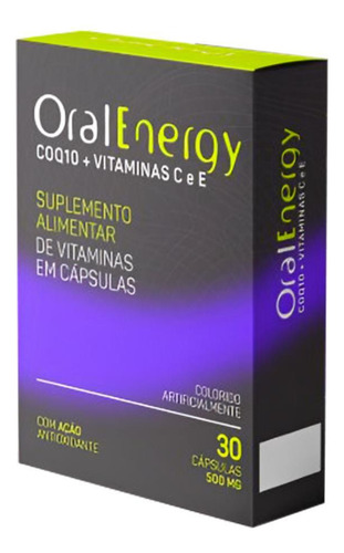 Suplemento Alimentar Oral Energy 30 Cápsulas