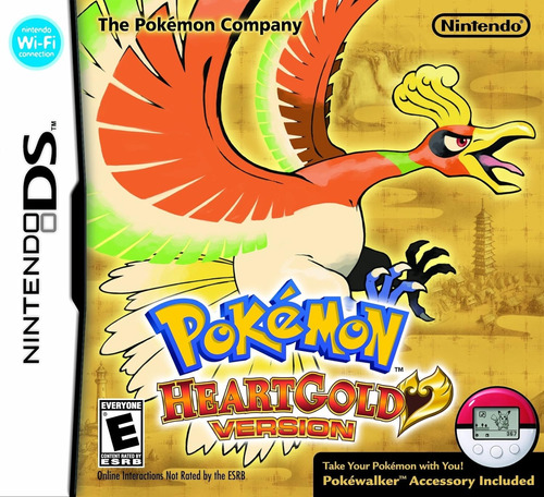 Pokemon Heartgold Nintendo Ds Novo Lacrado Americano