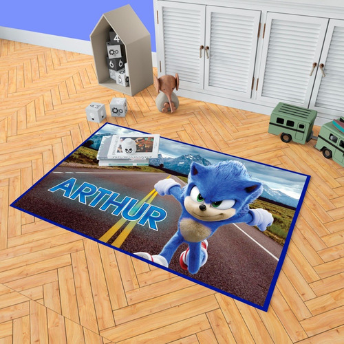 Tapete Sonic Personalizado 1,30 L X 1,00 A 2mm