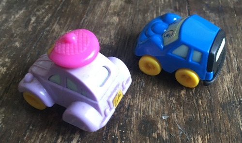 Kinder Ovo K94 Nº 101 E K96 Nº 70: 2 Carrinhos