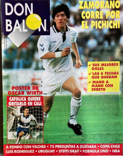 Revista Don Balón Año 1 N°44 Póster De Óscar Wirth (aa407