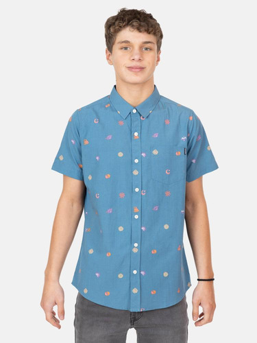 Camisa Mc Maripe Multicolor Infantil Maui And Sons
