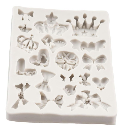 Molde De Silicona De La Corona Qdmolds Molde De Fondant Para