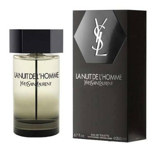 Yves Saint Laurent La Nuit De L'homme Edt 200 ml Para Hombre