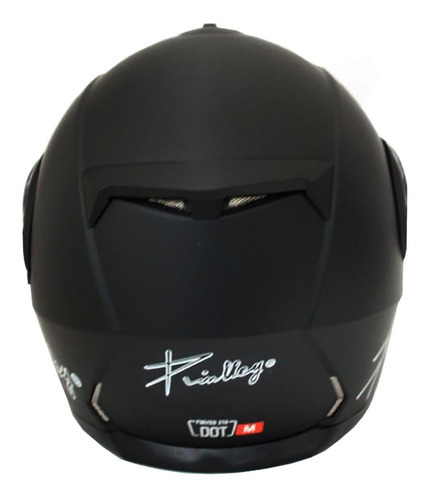 Casco Para Motocicleta Abatible Talla Xl Negro A119 Kinlley