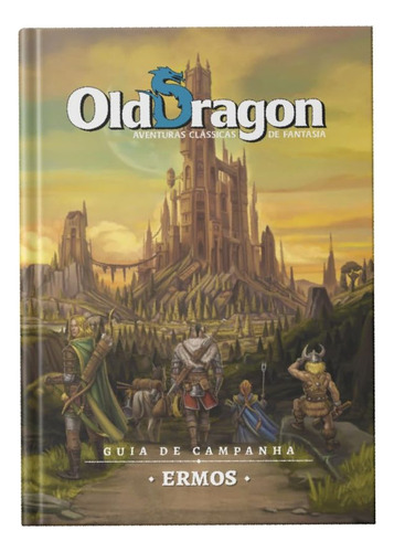 Old Dragon 2 - Guia De Campanha - Ermos - Capa Dura - Rpg  Buró, De Antonio Sá Neto, Dan Ramos, Fabiano Neme. Editora Buró Em Português