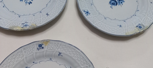 Lote De Platos Tazas Porcelana Para Restaurar Oferta