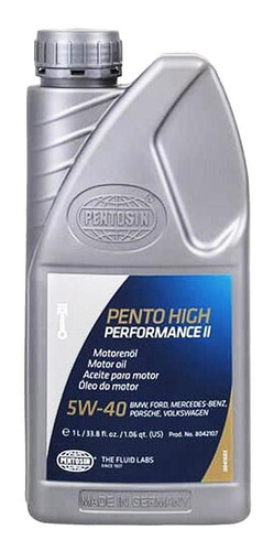 Imagen 1 de 3 de Pentosin High Performance Hp Ii Aceite Sintético 5w40 1l