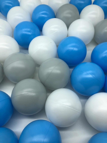 Imagen 7 de 9 de Bolson Bolsa Pelotas Pelotero Bebe Celeste,blanca, Gris X100