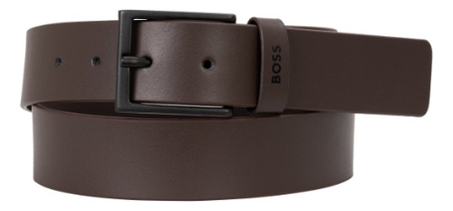 Cinturón Para Hombre Boss Con Diseño Casual Color Marrón oscuro Talla 32