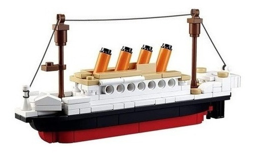 Bloques De Construcción Titanic Shipboat 3d Juguetes Educati