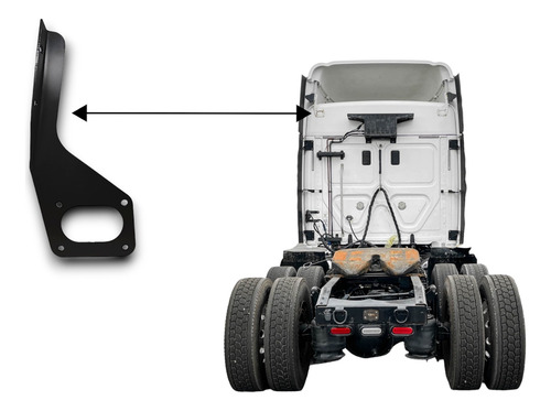 Soporte Aleron Rompevientos Freightliner Cascadia Sup Izq