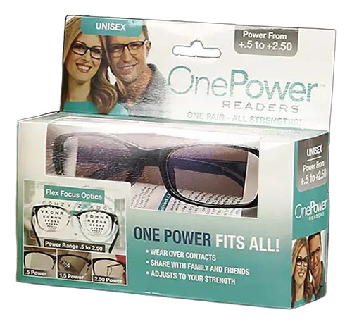 5 Lentes Autoajustables Onepower Gafas De Lectura Y Enfoque