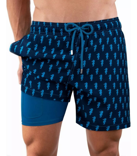 Short Playa Hombre Short Traje De Baño Hombre Bañadores