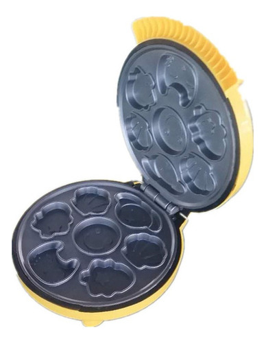 Mini Máquina Para Hacer Gofres, Antiadherente, Diseño De Ani
