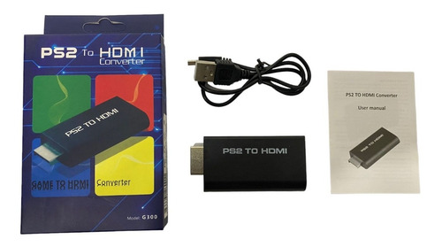 Adaptador Ps2 A Hdmi, Alta Definición Para Ps2 Y Ps3