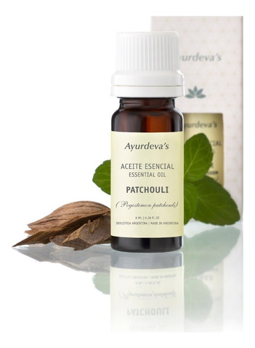 Aceite Esencial De Patchouli Ayurdeva's 100% Puro Y Natural