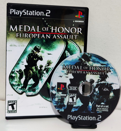 Medal Of Honor - European Assault P/ Ps2