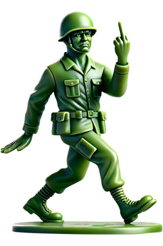 Set Clásico De Soldados De Juguete Militar Con Figuras De De