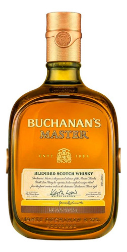 Pack De 3 Whisky Buchanans Master 1 Lt Importado