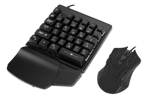 Set De Teclado Y Ratón Para Una Mano Manipulator Feel Esport