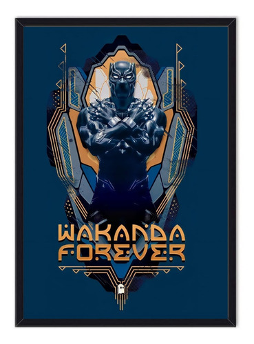 Cuadro - Póster Enmarcado Película Wakanda Forever 