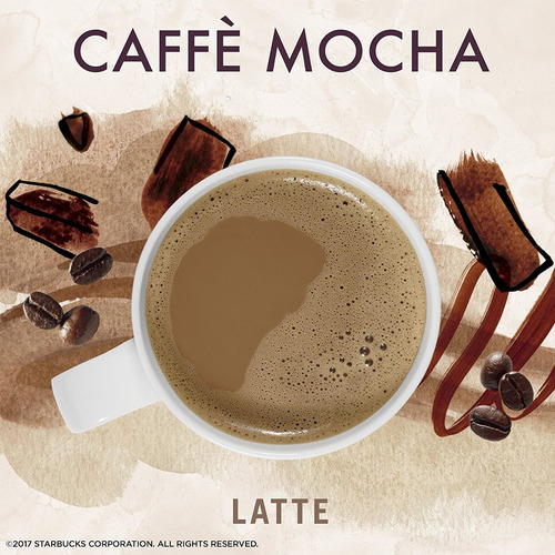Starbucks Via Café Instantáneo, Mocha Latte, 5 Conde