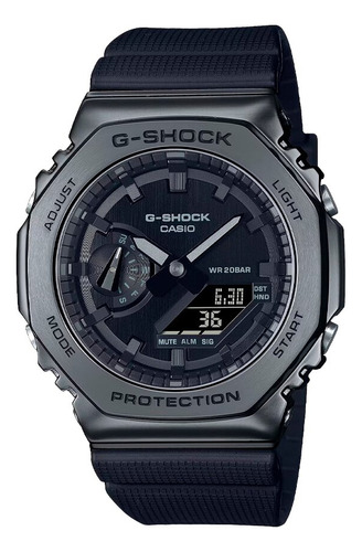 Reloj Casio G-shock Gm-2100bb-1adr Color de la correa Azul oscuro Color del bisel Gris Color del fondo Azul oscuro