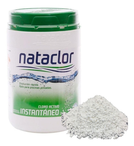 Imagen 3 de 8 de Cloro Activo Instantaneo En Polvo Nataclor 1 Kg Ogus
