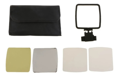 Difusor De Flash Speedlight Rebatedor 4 Lados 4x1 Embutir