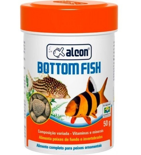 Ração Para Peixes De Fundo Alcon Bottom Fish 150g