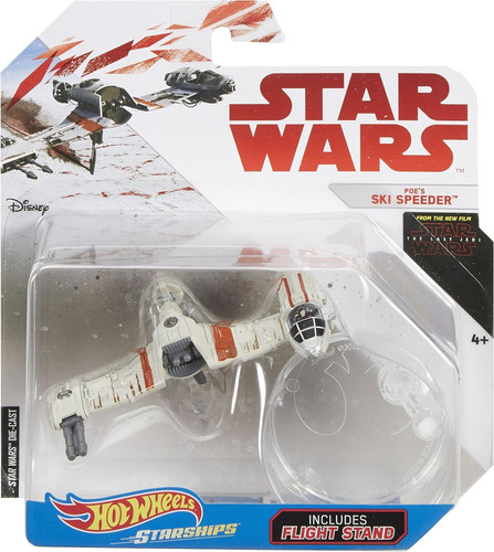 Hot Wheels Star Wars Starships Poe's Ski Speeder