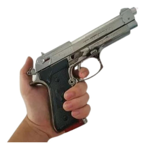 Mechero Pistola De Tipo Pietro Beretta M9 Con Soporte