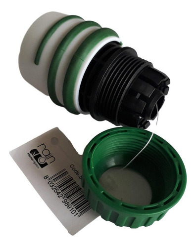 Conector Acople Rápido Riego Rain Manguera 1/2 Italiano Color Verde
