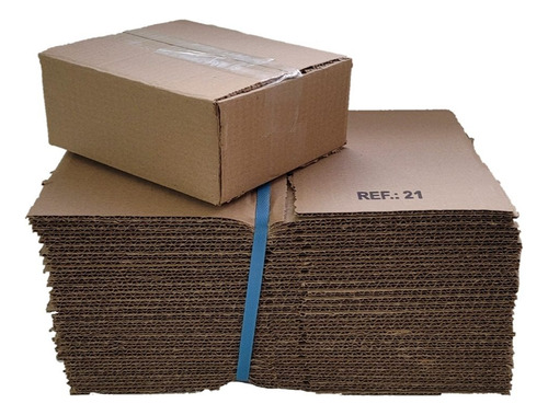 Caixa De Papelão Embalagem E-commerce Sedex 19x16x7 50 Unid