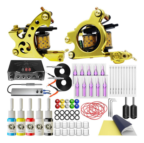 Kit De Tatuaje Completo Principiantes Kit De Fuente De ...