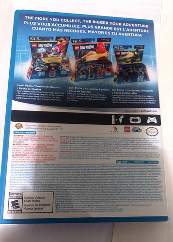 Lego Dimensions Para Nintendo Wii U Solo Juego (Usado)