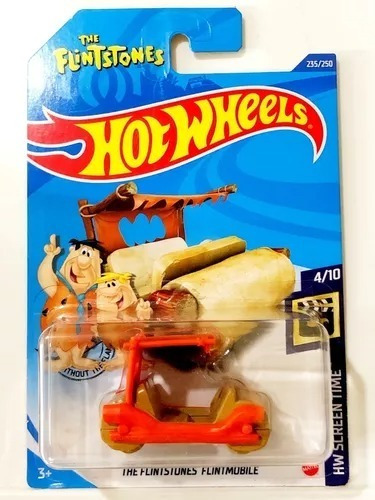 Hot Wheels Screentime Flinstones Troncomovil Picapiedra