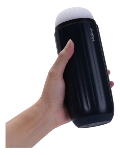 Masturbador Masculino Svakom Sam Neo 2 App Succión Vibrador Color Negro Tipo De Orificio Vagina