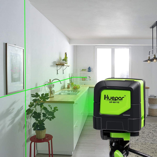 Nível A Laser Verde Hupar (bosch Makita) Construção Piso