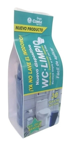 Dispositivo Wc-limpio Antisarro Y Desinfectante P/wc