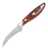 Comprar Cuchillo De Pelar Damasco De 3.0 in Con Cuchillo De Acero Da