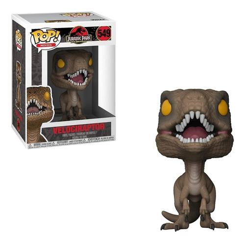 Figura De Acción  Velociraptor 26735 De Funko Pop! Movies