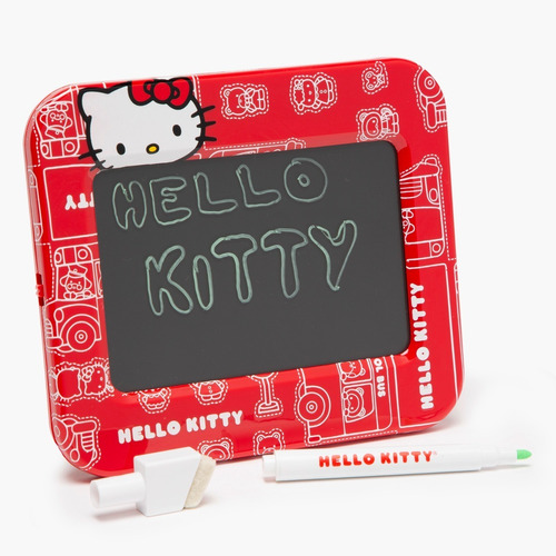 Pizarra Magnética Con Luz 81209 Rojo Hello Kitty