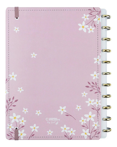 Caderno Inteligente A5 C/ 80 Fls - Pink Blossom By Sof