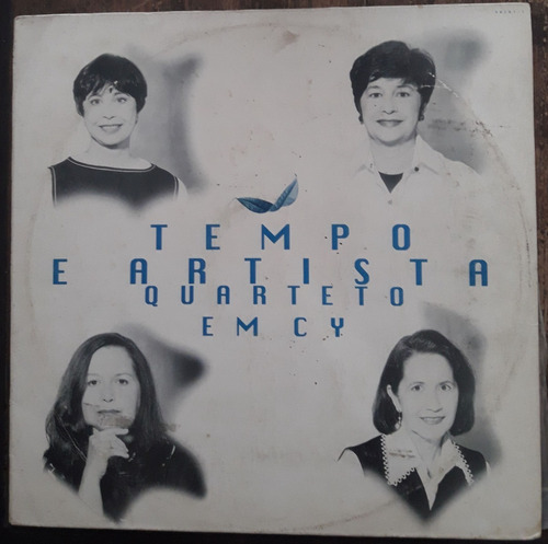 Lp Vinil (vg+) Quarteto Em Cy Tempo E Artista Ed Cid 101.594