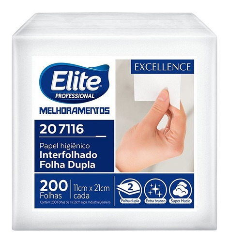 Papel Higienico Elite Excellence 200 Uni X 60 Paq - Ip393