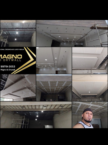 Gesso Drywall M2 A Partir R$ 80 Material Mão De Obra.